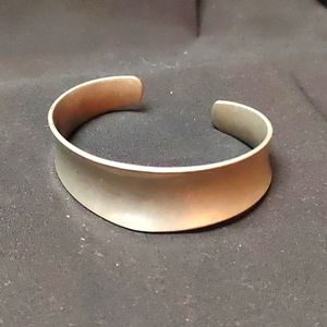 Vintage Raymond Pewter cuff bracelet